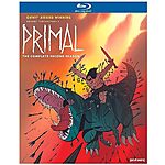 $15: Genndy Tartakovsky's Primal: The Complete Second Season (Blu-ray) at Amazon