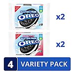 [S&amp;S] $9.13: 4-Pack Oreo Gluten Free Chocolate Sandwich Cookies Variety Pack at Amazon