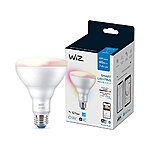 $4.77: WiZ 65W BR30 Color LED Smart Bulb at Amazon