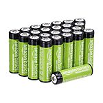 Prime Members: [S&amp;S] $17.15: 24-Count Amazon Basics 2000mAh AA Rechargeable Batteries at Amazon (71.5¢ each)