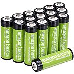 Prime Members: 16-Count Amazon Basics 2000mAh AA Rechargeable Batteries $13 w/ Subscribe &amp; Save + Free S/H