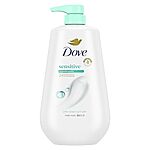 30.6-Oz Dove Body Wash w/ Pump (Sensitive Skin) $6.40 w/ Subscribe &amp; Save