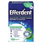 [S&amp;S] $3.73*: 126-Count Efferdent Denture Retainer Cleaning Tablets at Amazon