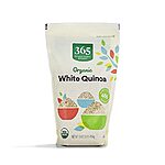[S&amp;S] $3.40: 16-Oz 365 by Whole Foods Market Organic White Quinoa at Amazon