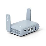 $73.84*: GL.iNet GL-MT3000 Beryl AX Pocket-Sized Wi-Fi 6 Wireless Travel Gigabit Router at Amazon