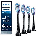 [S&amp;S] $28.46*: 4-Pack Philips Sonicare C3 Premium Plaque Control Toothbrush Heads (Black, HX9044/95) at Amazon