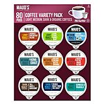 [S&amp;S] $26.61*: 80-ct Maud's Original Coffee Pods (Variety Pack) at Amazon