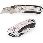 $7.09: Olympia Tools Turbofold Stainless Steel Utility Knife (33-125) at Amazon