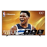 $4539.43: 100″ Hisense U8 Series Mini-LED ULED 100U8QG Google Smart TV at Amazon
