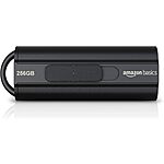 $14.99: 256GB Amazon Basics Ultra Fast USB 3.1 High Capacity Flash Drive at Amazon