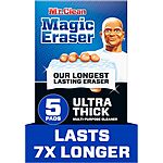 [S&amp;S] $5.05*: 5-Count Mr. Clean Magic Eraser (Ultra Thick) at Amazon