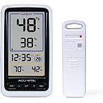 $19.99: AcuRite 01136M Wireless Thermometer with Indoor/Outdoor Temperature and Humidity at Amazon