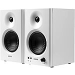 $98.29*: Edifier MR4 Powered Studio Monitor Speakers (Pair, White) at Amazon