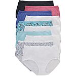 10-Pack Hanes Women's Cotton Briefs (Select Colors) from $11.25