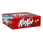 [S&amp;S] $19.87*: 36-Pack 1.5-Oz Kit Kat Milk Chocolate Wafer Candy Bars at Amazon (55.2￠ each)