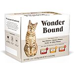 [S&amp;S] $12.15*: 24-Pack 3-Oz Wonder Bound Wet Cat Food (Various Flavors) at Amazon