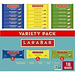 [S&amp;S] $13.52: 18-Pack 1.6-Oz LÄRABAR Fruit &amp; Nut Bars (Variety Pack) at Amazon (75.1￠ each)