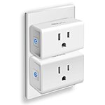 2-Pack Kasa Ultra Mini 15A Smart Plugs $11