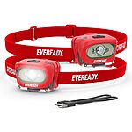 [Prime] $7.64*: 2-Pack Eveready X200 LED Rechargeable 200 Lumen Headlamps (Red) at Amazon