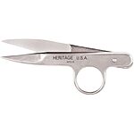 4.5" Klein Tools HTC5 Threadclip Scissors w/ Spring Action for Automatic Opening $9.70