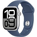 Prime Members: Apple Watch Series 10 GPS (various): 46mm $309, 42mm $280 + Free Shipping