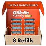 [Prime, S&amp;S] $18.99*: 8-Count Gillette Men's Fusion5 Power Razor Blade Refills at Amazon