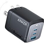 Prime Members: Anker Prime 67W GaN 3-Port USB C PPS Wall Charger (Black) $35 + Free Shipping