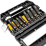 [Prime] $34.99*: 10-Piece DeWALT 1/2&quot; Impact Socket Set (SAE) at Amazon