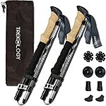 [Prime] $33.74*: Trekology Trek-Z Collapsible Hiking &amp; Trekking Pole Set (Black or Blue) at Amazon