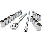 $16.98*: 20-Piece CRAFTSMAN Mechanics Tool Set, 1/4 Inch Drive (CMMT12108) at Amazon