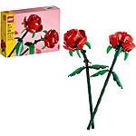 120-Piece LEGO Roses Building Kit $9