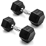 Prime Members: 20-lbs CAP Barbell Coated Dumbbell Weights (Pair) $31.30 + Free Shipping