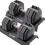 Prime Members: 55-lbs CAP Barbell Adjustabell Hex Dumbbell Weights (Pair) $209 + Free Shipping