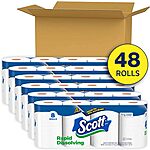 [S&amp;S] $25.27: 48-Pack 231-Sheet Scott Rapid-Dissolving Toilet Paper at Amazon