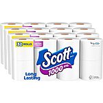 [S&amp;S] $21.31*: 32-Pack Scott 1000 1-Ply Toilet Paper (1000 Sheets per Roll) at Amazon (66.6￠ each)