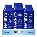 [S&amp;S] $17.06: 3-Pack 18-Oz Harry's Men's Body Wash (Stone) at Amazon ($5.69 each)