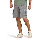 Lee Men's Extreme Motion Carolina Cargo Short (Hd Lee Gray Ripstop) $15