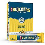 [S&amp;S] $9.35*: 12-Pack 2.4-Oz CLIF BUILDER'S Protein Bars (Vanilla Almond) at Amazon