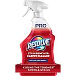 [S&amp;S] $4.26*: 32-Oz Resolve Professional Spot and Stain Carpet Cleaner at Amazon