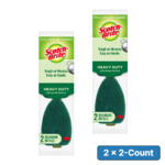 [S&amp;S] $4.33: 2 × 2-Count Scotch-Brite Heavy Duty Dishwand Refills ($2.17 each) at Amazon
