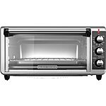 $51.94: BLACK+DECKER 8-Slice Extra Wide Convection Toaster Oven at Amazon