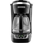 $19.99: 12-Cup BLACK+DECKER Digital Coffee Maker at Amazon