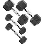 $48.48: 50-Lb CAP Barbell Coated Dumbbell Weight Set (2 x 20-Lb + 2 x 5-Lb) at Amazon