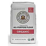 $15.43: 12-Pack 32-Oz King Arthur 100% Organic All-Purpose Flour Unbleached at Amazon ($1.29 each)