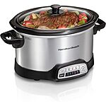 $31.94: 4-Qt Hamilton Beach Programmable Slow Cooker at Amazon