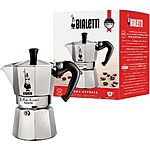 $25.94: 3-Cup Bialetti Moka Express at Amazon