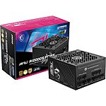 $130.56: MSI MPG A1000GS PCIE5 ATX 3.1 Gaming Power Supply - Full Modular - 80 Plus Gold Certified 1000W at Amazon