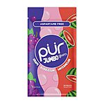 [S&amp;S] $3.25: 20-Count PUR Gum Jumbo (Grape, Watermelon) at Amazon