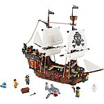 $81.59: 1264-Piece LEGO Creator: 3 in 1 - Pirate Ship (31109, 2020) at Amazon