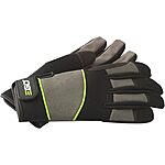 $10.99: EGO POWER+ Durable Synthetic Work Gloves with Reinforced Protection, Medium - GV001M at Amazon